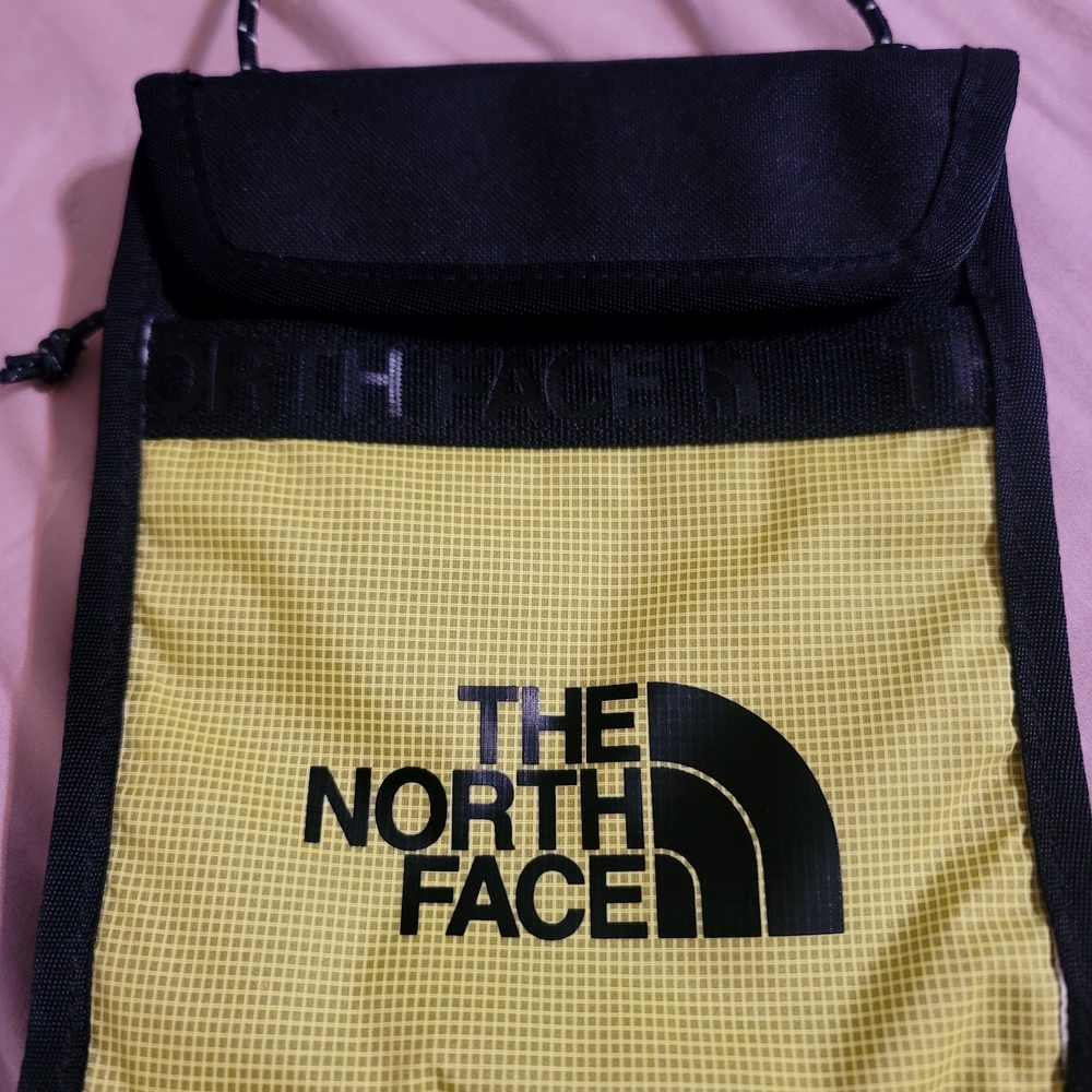 The North Face Black and Yellow Men's Crossbody Bag